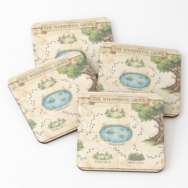 Item preview, Forest Map — Imaginary Grove designed and sold by Tamer ⭐⭐⭐⭐⭐.