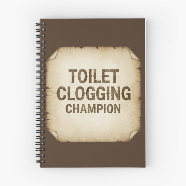 Item preview, Toilet Clogging Champion - Funny Vintage Style Dad Joke designed and sold by axiksa10.