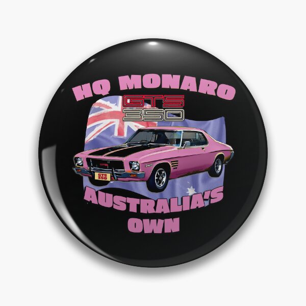 Item preview, HQ Monaro GTS 350 Australia’s Own Classic Car Art in Pink designed and sold by Michael van der Hoorn.