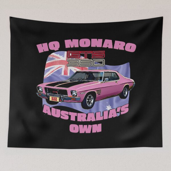 Item preview, HQ Monaro GTS 350 Australia’s Own Classic Car Art in Pink designed and sold by Michael van der Hoorn.
