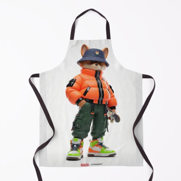 Item preview, Neon Swagger: A 3D Hypebeast Fox Vinyl Toy Render designed and sold by Keo Store.