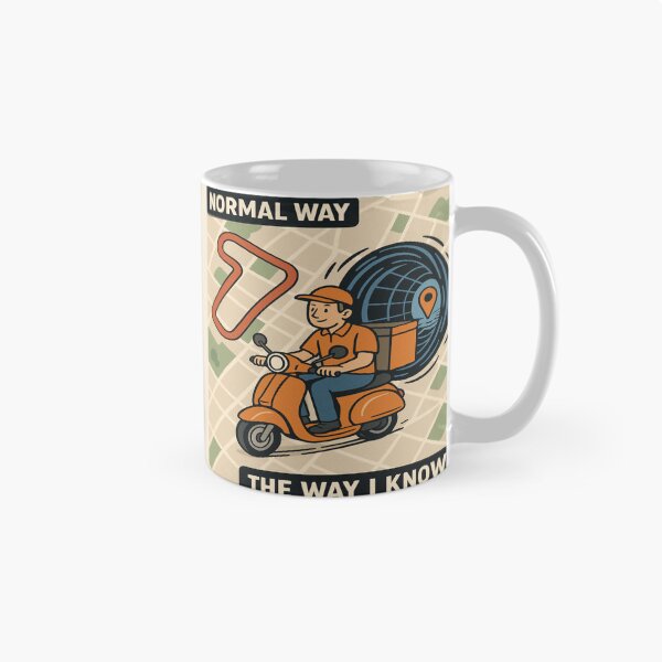Item preview, Wormhole GPS Delivery Driver Meme | “THE WAY I KNOW” Route designed and sold by POD DYNASTY | Original Print On Demand T-Shirt Graphics.
