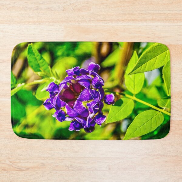 Item preview, Purple Hyacinth Bean Flower Bud – Macro Nature Photography designed and sold by aadventures.