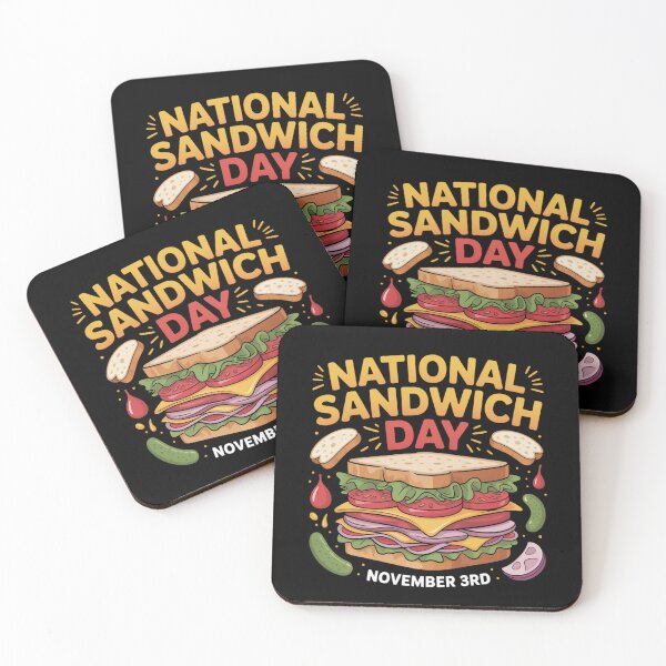 Item preview, National sandwich day november 3rd designed and sold by DreamOnShirts.