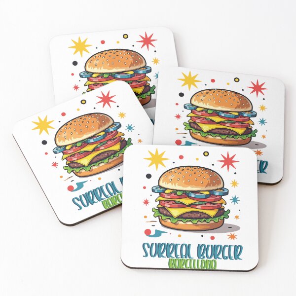 Item preview, Surreal burger - Food Artist Collection  designed and sold by Unurban.