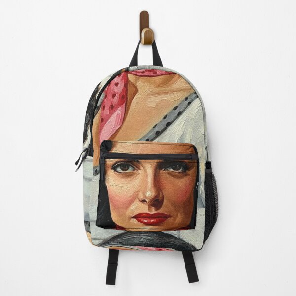 Item preview, 1940s Classic Star Polka Dot Scarf Art | Dark Hair Red Lips Painting | Old Hollywood Style designed and sold by Art's Diner.