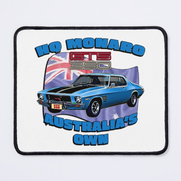 Item preview, HQ Monaro GTS 350 Australia’s Own Classic Car Art in Blue designed and sold by Michael van der Hoorn.