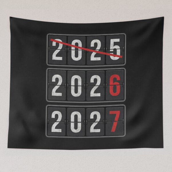 Item preview, Happy New Year 2026 Six Seven Funny Countdown designed and sold by FreshVibe Prints.