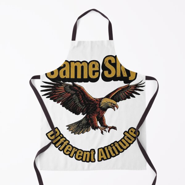 Item preview, Same Sky Different Altitude – Minimal Eagle Illustration Design designed and sold by RectifyFashions.