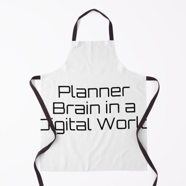 Item preview, Planner Brain in a Digital World designed and sold by Ninjacatoff.