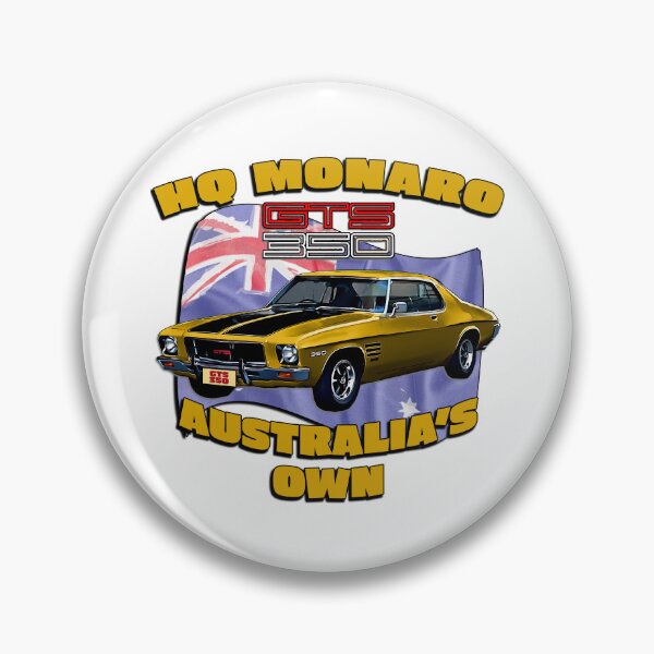 Item preview, HQ Monaro GTS 350 Australia’s Own Classic Car Art in Gold designed and sold by Michael van der Hoorn.