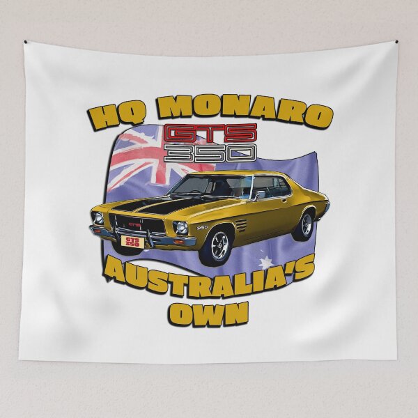 Item preview, HQ Monaro GTS 350 Australia’s Own Classic Car Art in Gold designed and sold by Michael van der Hoorn.