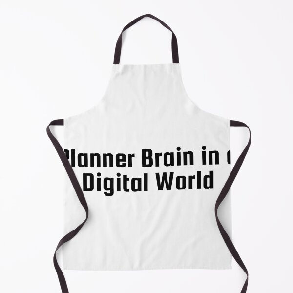 Item preview, Planner Brain in a Digital World designed and sold by Ninjacatoff.