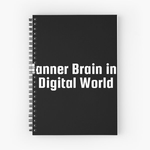 Item preview, Planner Brain in a Digital World designed and sold by Ninjacatoff.