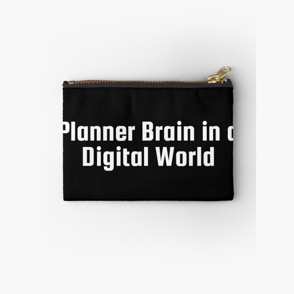 Item preview, Planner Brain in a Digital World designed and sold by Ninjacatoff.