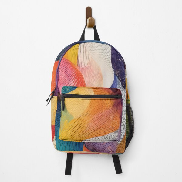 Item preview, Abstract Swirlys in Rainbow Colors designed and sold by DuckyRubin.