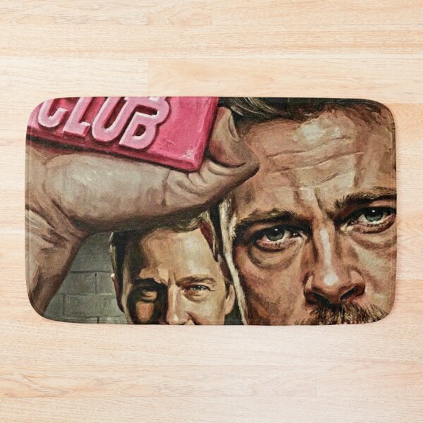 Item preview, Pink Soap Close-Up Cult Film Art | Two Man Psychological Drama Painting | Intense Movie Poster designed and sold by Art's Diner.