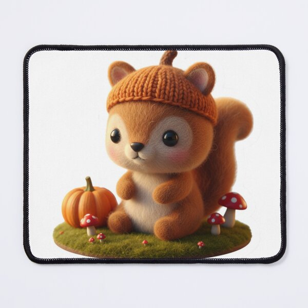 Item preview, Chibi Cute Squirrel Sticker designed and sold by samardesign.