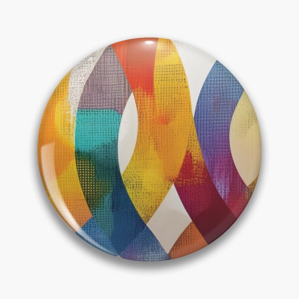 Item preview, Abstract Swirly Ribbons in Rainbow Colors designed and sold by DuckyRubin.