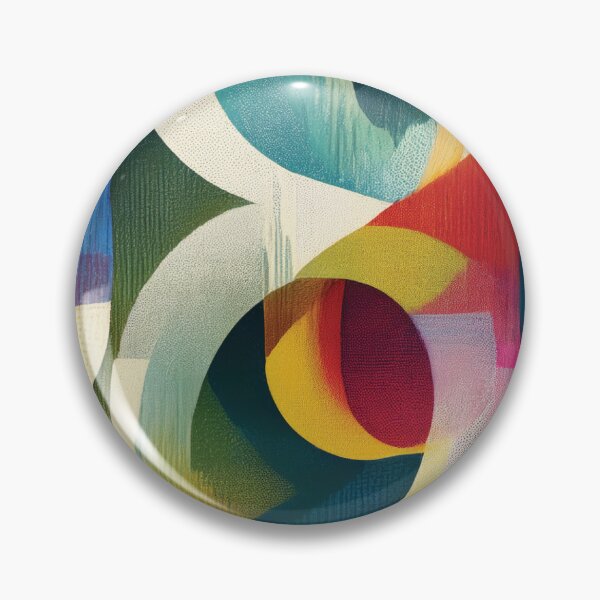 Item preview, Abstract Swirly Loops in Rainbow Colors designed and sold by DuckyRubin.