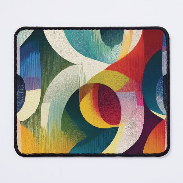Item preview, Abstract Swirly Loops in Rainbow Colors designed and sold by DuckyRubin.