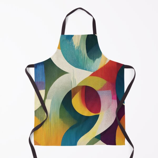 Item preview, Abstract Swirly Loops in Rainbow Colors designed and sold by DuckyRubin.