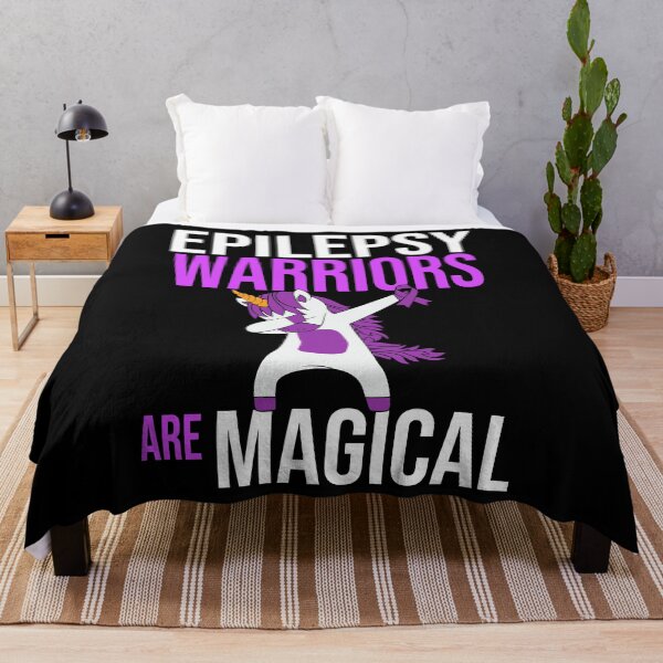 Item preview, Epilepsy Warriors Are Magical Awareness Unicorn designed and sold by Gogetgiggles.