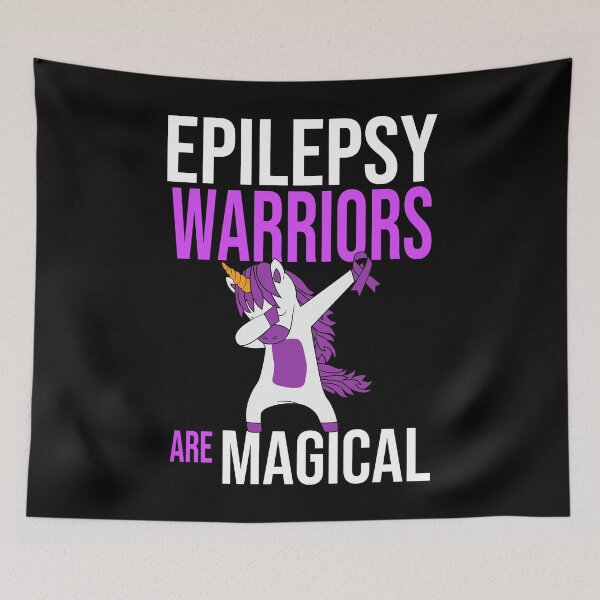Item preview, Epilepsy Warriors Are Magical Awareness Unicorn designed and sold by Gogetgiggles.
