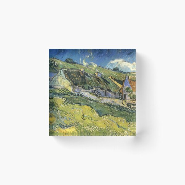 Item preview, Vincent Van Gogh - A Group Of Cottages designed and sold by st1art.