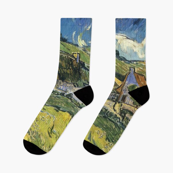 Item preview, Vincent Van Gogh - A Group Of Cottages designed and sold by st1art.