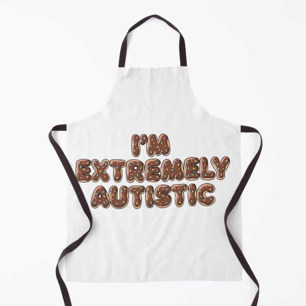 Item preview, I’m Extremely Autistic (Chocolate Donut) designed and sold by TheDesignSauce.