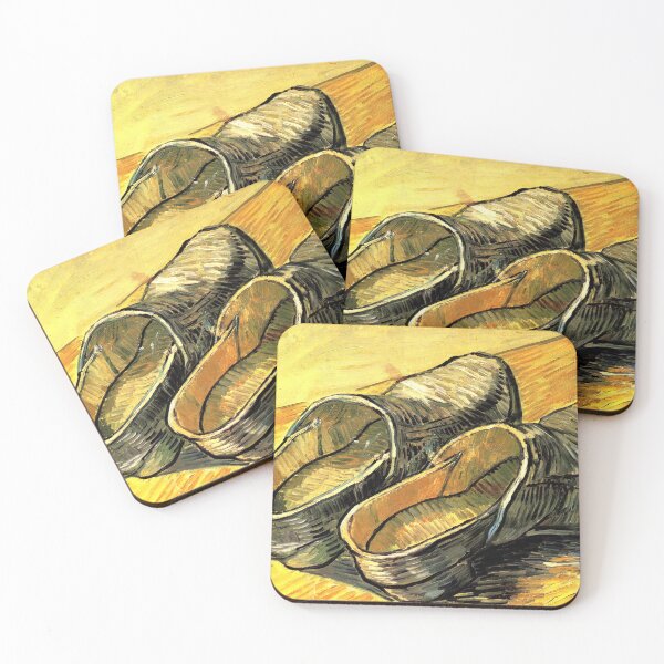 Item preview, Vincent Van Gogh - A Pair Of Leather Clogs designed and sold by st1art.