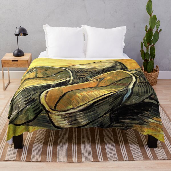 Item preview, Vincent Van Gogh - A Pair Of Leather Clogs designed and sold by st1art.