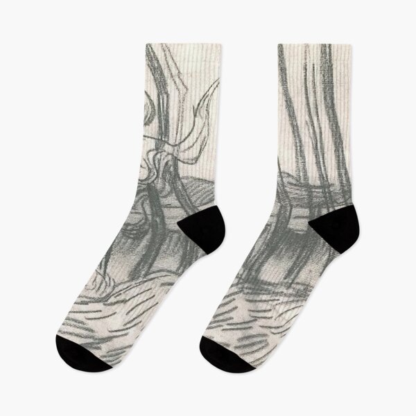 Item preview, Vincent Van Gogh - A Row Of Bare Trees designed and sold by st1art.