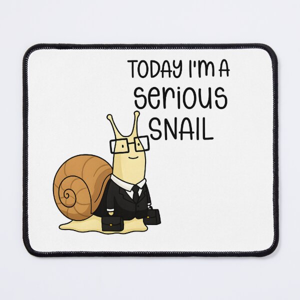 Item preview, Today I’m a Corporate Snail – Funny Office Worker Illustration designed and sold by Senkov.