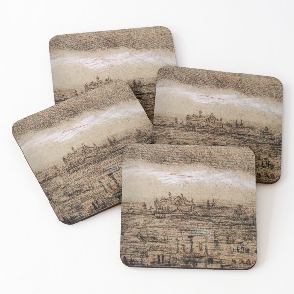 Item preview, Vincent Van Gogh - A View Of Paris With The Op designed and sold by st1art.
