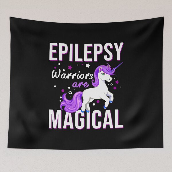 Item preview, Epilepsy Warriors Are Magical Unicorn Awareness designed and sold by Gogetgiggles.