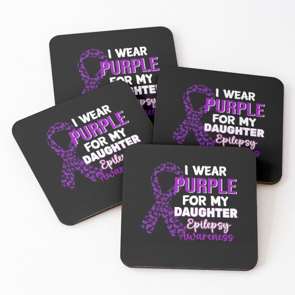 Item preview, I Wear Purple For My Daughter Epilepsy Awareness designed and sold by Gogetgiggles.