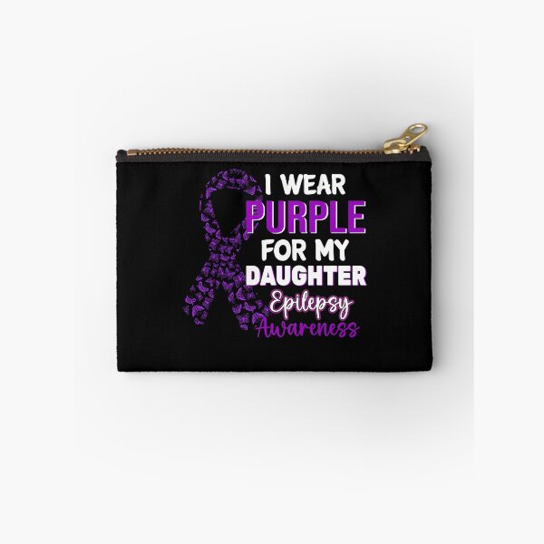 Item preview, I Wear Purple For My Daughter Epilepsy Awareness designed and sold by Gogetgiggles.