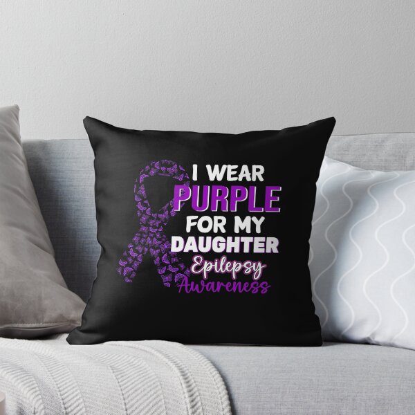 Item preview, I Wear Purple For My Daughter Epilepsy Awareness designed and sold by Gogetgiggles.