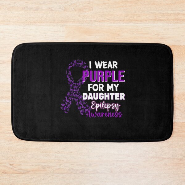 Item preview, I Wear Purple For My Daughter Epilepsy Awareness designed and sold by Gogetgiggles.