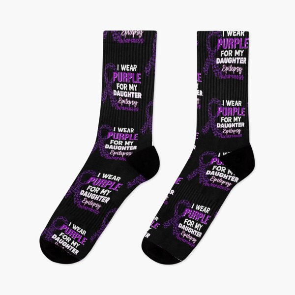 Item preview, I Wear Purple For My Daughter Epilepsy Awareness designed and sold by Gogetgiggles.