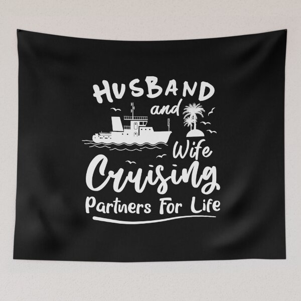 Item preview, Husband And Wife Cruising Partners For Life designed and sold by Gogetgiggles.