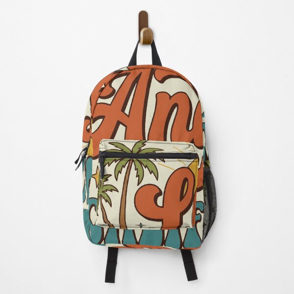 Item preview, Los Angeles California Groovy Retro 70s Beach designed and sold by WAMTEES.