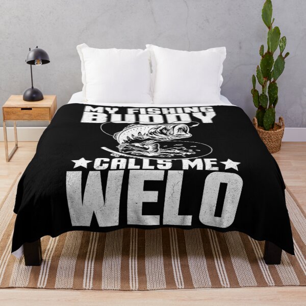 Item preview, My Fishing Buddy Calls Me Welo Fisherman Humor designed and sold by Gogetgiggles.