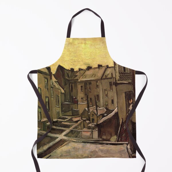 Item preview, Vincent Van Gogh - Backyards Of Old Houses In Antwerp In The Snow designed and sold by st1art.