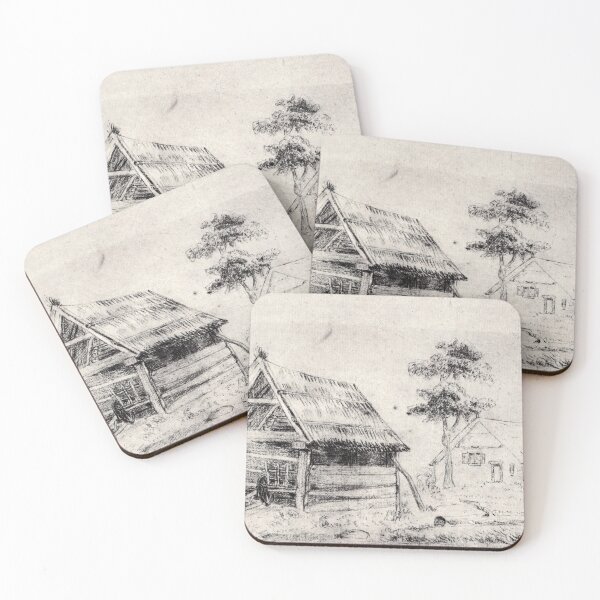 Item preview, Vincent Van Gogh - Barn And Farmhouse designed and sold by st1art.