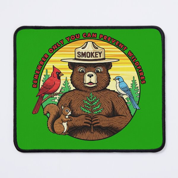 Item preview, Smokey Bear Only You Can Prevent Wildfires designed and sold by TeeARTHY.
