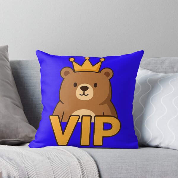 Item preview, VIP Bear – Cute Funny Cartoon designed and sold by Papier Atelier Art.