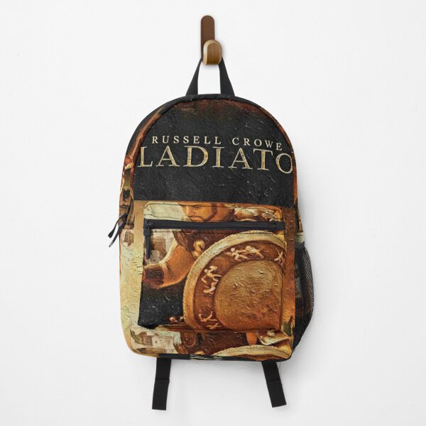 Item preview, Kneeling Gladiator Armor Shield Art | Historical Epic Movie Poster Painting | Fiery Roman Empire designed and sold by Art's Diner.